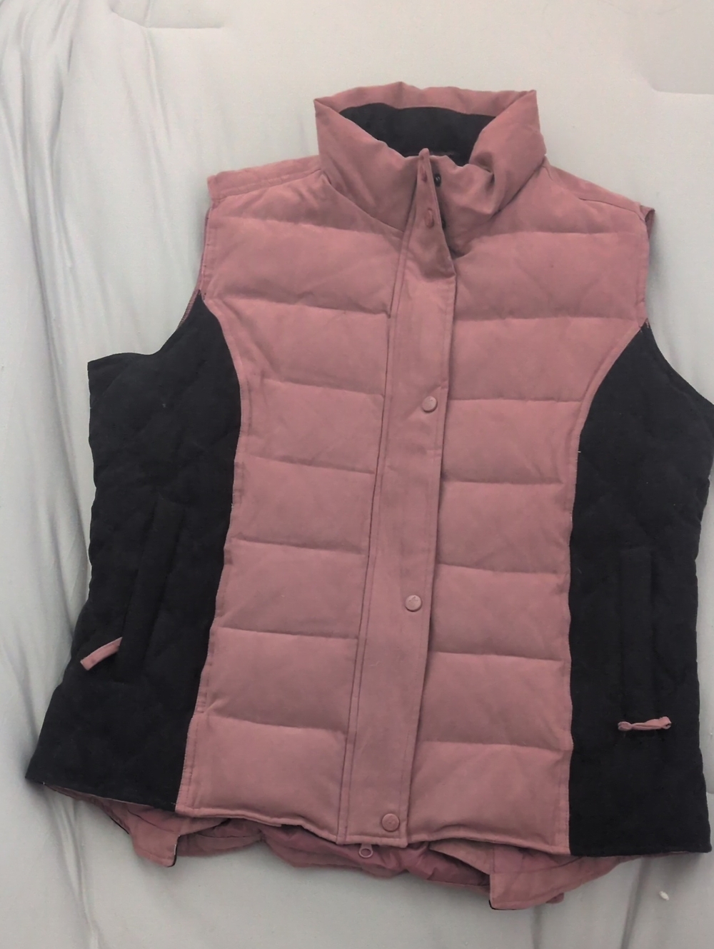 Outback Trading Company Snow Mountain Down Puffer Vest Women XL Western Riding
